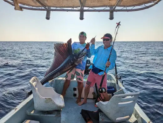 Photo from our boat tours in Puerto Escondido