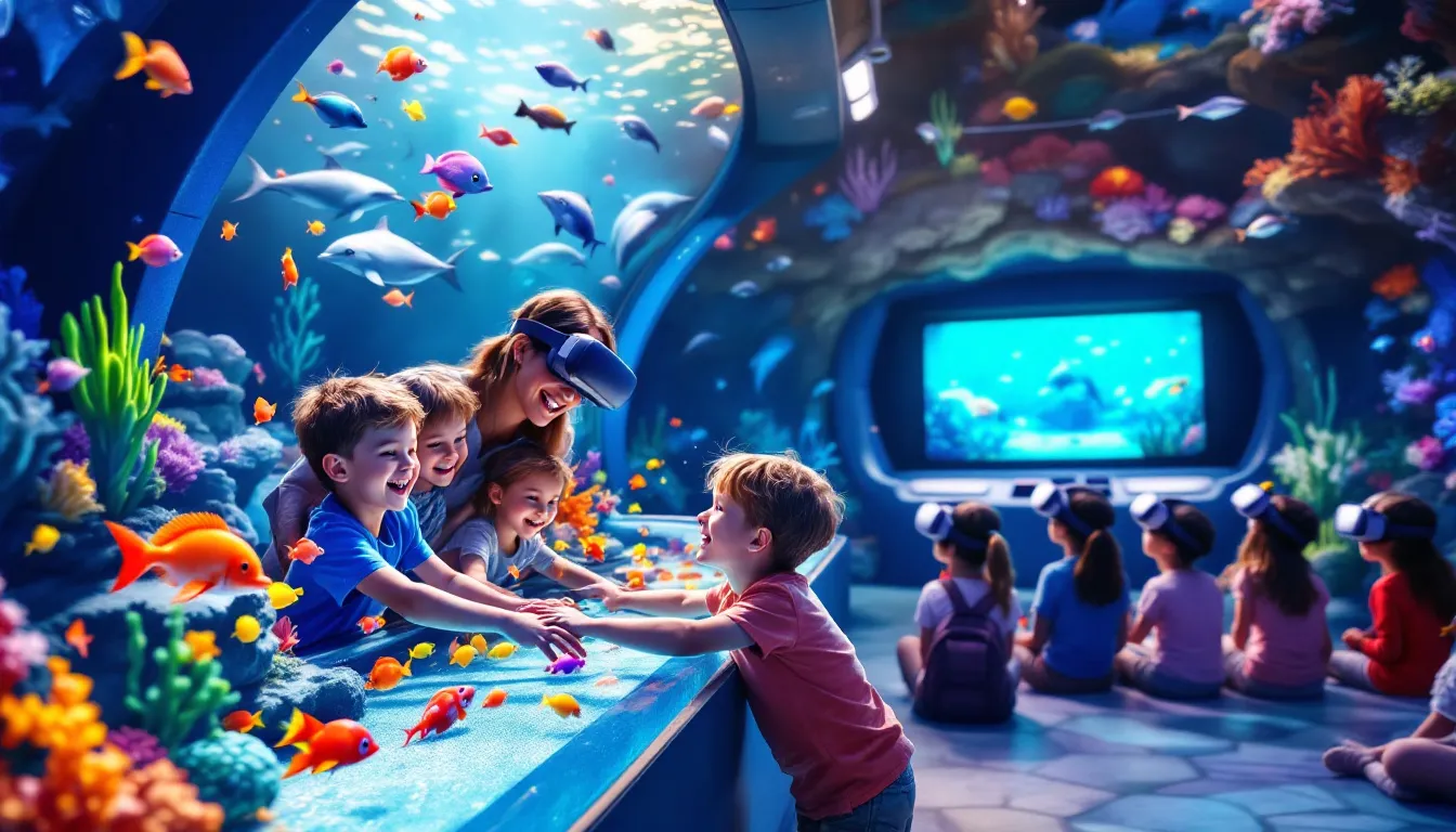 10 Interactive Marine Life Exhibits for Families